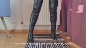 JOI pour mes cuissardes - JOI for my thigh-high boots