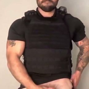 Hot Muscle Cop