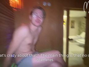 Stranger, come on, take a cock in your hand - I&#039;ll teach you how to steam i