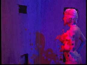 Amazing blonde slut blows a few cocks and swallows a glass of semen in the secret room