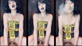 Your black hair bitch Ride u pov while Smoking Eve 120
