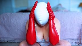 Latex Breathplay Tease