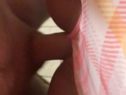 My sexy bbw wife let me fuck her and cum on her panties