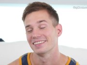 Nervous Tight Twink Gets Dicked Down By Jock Casting Agents Huge Cock