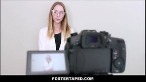 Petite Blonde Teen Foster Stepdaughter Macy Meadows stepFamily Threesome With Big Tits MILF Foster Stepmom Alexis Zara And StepDad