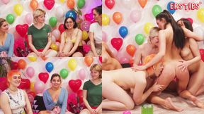 Ersties - Truth or Dare Ends in Wet 5 Lesbian