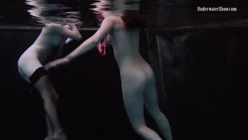 Sultry Stepsisters Make a Splash in Public l