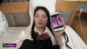 Clear Black-haired Long Beauty with Pale Slender Limbs, Obedient M Nature, Extreme Close-up Fetish Showcase