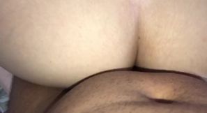 First Anal with white hair