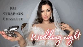 Chastity JOI and strap-on for the wedding night and rest of your life POV - [FHD MOV] | Lady Perse