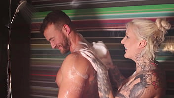 Filthy, Dirty, Wet and Clean, Soapy Anal sex in the Shower with Johnny Bravo