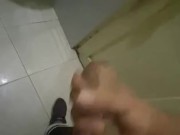 Paja casera en baño