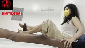 MASSAGE PARLOR PURE FOOTJOB ACTION (CAMERA VIEW 2)