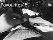 Orinando en plantas de plátano 🔥