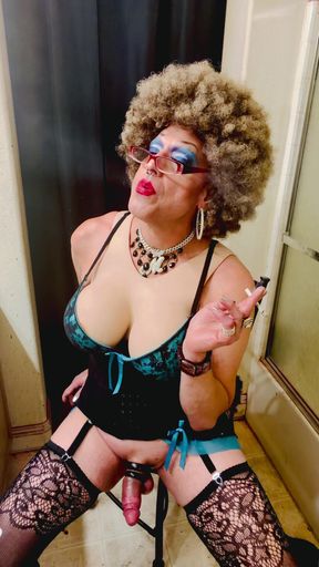Sexual Disco Smoking Cum Fur Fetish