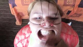 CUM ON FACE into FACIAL FETISH VIDEO