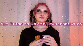 Alt Bimbo to Domme Transformation