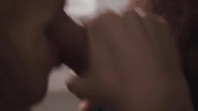 Tranny Crystal Thayer covered in cum after hardcore pounding