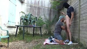 3262 hard dmoination for jess french pig by straight in park