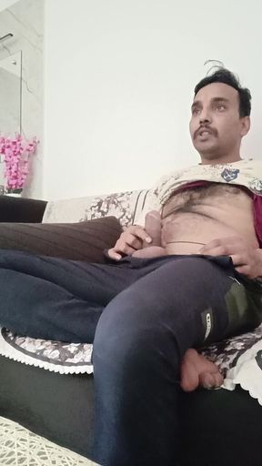 Masturbating on My Couch Watching TV