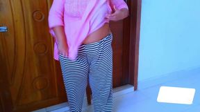 Hot Big Boobs BBW Collage Girl Gets Rough Fucked by Hostel Cleaner Guy When She Was Honry