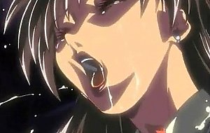 Shemale hentai assfucked in the toilet room