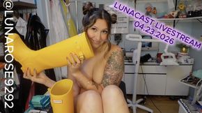 2 HOUR LIVESTREAM  BP CUFF ANKLE & ARM, HEART BEAT LISTENING, DR. LUNA GYNO EXAM ROLE PLAY, BRITISH NURSE WELLIE PUSSY PLAY & SO MUCH MORE 🔥🥵🧤🩺🌹