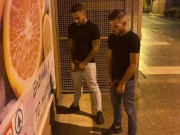 Outdoor pissing Sluts I Pablo y Sebas