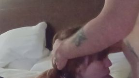 Good girls like Scarlet love to make her Mister feel wonderful