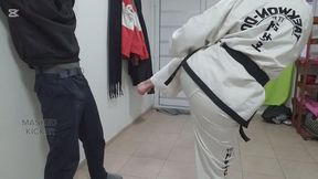 Ballbusting my Student's Dad
