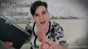 POV Spanked: Righteous Reprimand