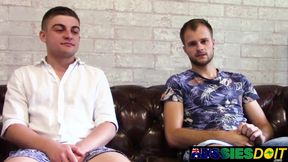 Cute Aussie Dillon Gets His Tight Ass Stretched By Top Stud Maxime