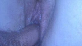 Cute teeny girlfriend gives me head after i fuck her hairy pussy mish style