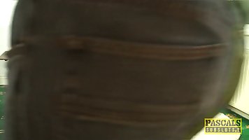 Alice Judge is a racy brunette with big tits, who never says no to a good fuck
