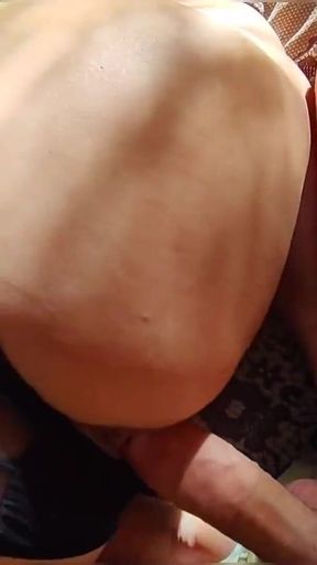 Sex in the sun with hot stepmom