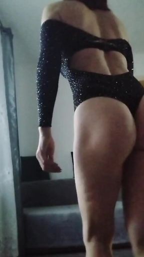 Sexy Redhead Wife Ass Play