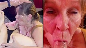 Granny Bambi: Deep Throating, Cocksucking GILF