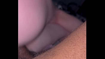 Enjoying this big dick in my ass from the side this evening!