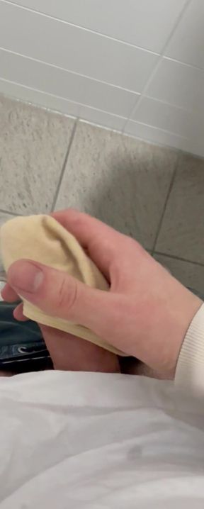 Cum from Co-Workers Socks