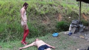 Teeny&#039;s Pissing Slave