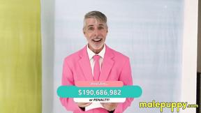 ”Cade Chalament will need to strip when he gets the wrong answer as a penalty”