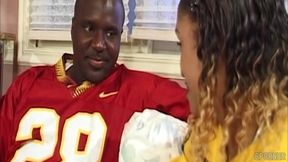 Jade Carlin ignites wild desire in a steamy cheerleader clash