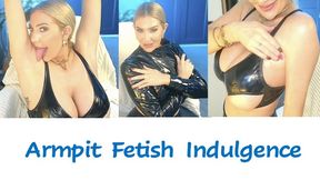 Armpit Fetish | Licking | Stroking | Oiling | Latex | PVC