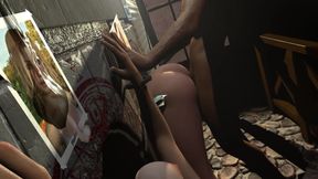 Triple Reverse Glory Hole Party