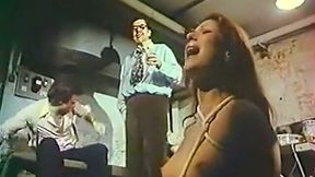 Redhead girl gets caught and tied up in the basement