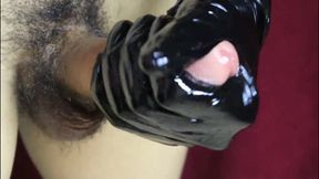 Big Hard Cock in Oil Close up