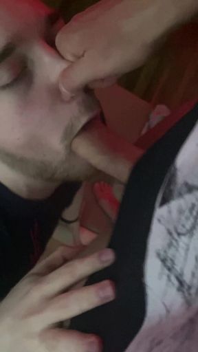 Wild face fucking! Do you have a desire to fuck my mouth as well?