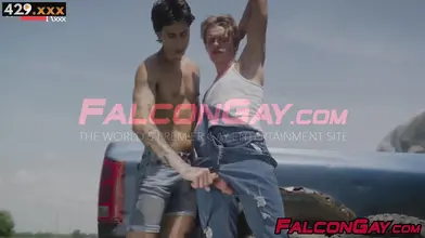 Leo Lewis Dominates Angie Ellis In A Wild Outdoor Sex Adventure