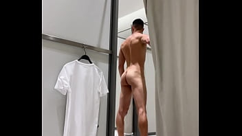 Flashing naked at Zara