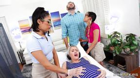 ”BRAZZERS - What a Sicko ZZ Action! Squirting To The Soon-to-be Dad!”